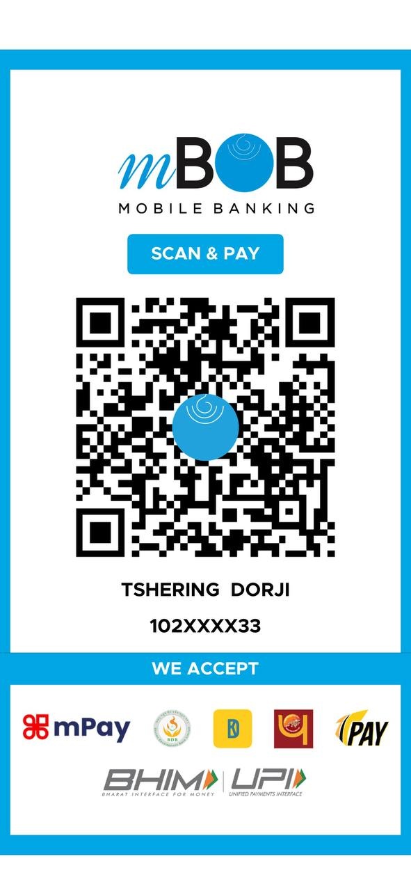 Payment QR code of the developer. Scan it with your bank app.